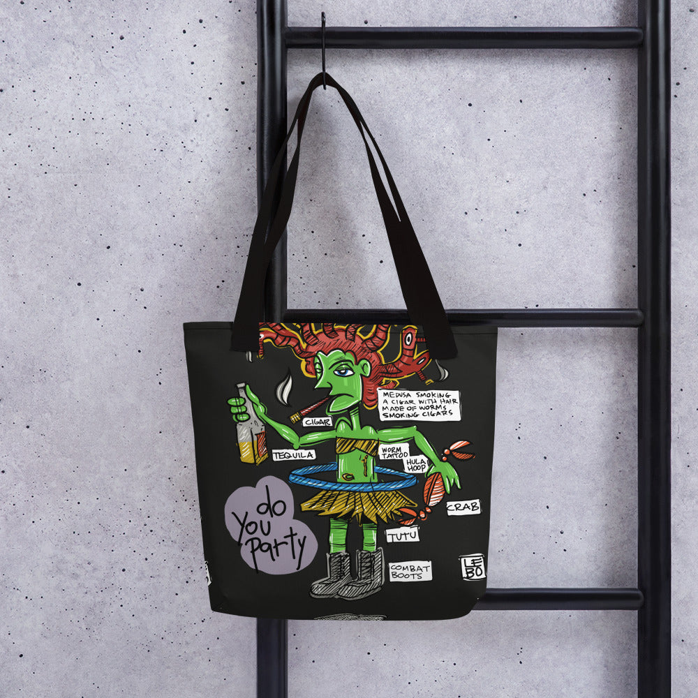 Treasures and Pleasures - Medusa - Lebo Tote bag